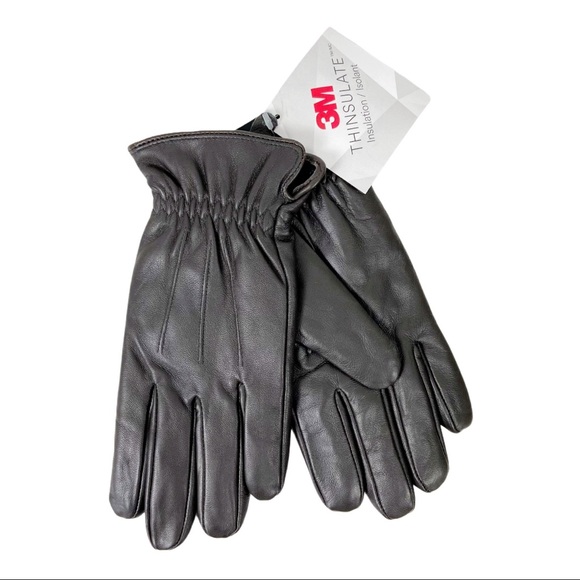 3M Thinsulate Other - 50% OFF 3M Thinsulate Men’s Dark Brown Leather Gloves
